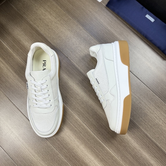 Prada men's white sneakers - Picture 2 of 7